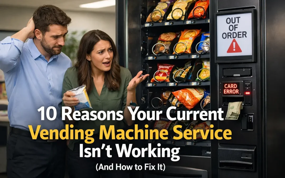 10 Reasons Your Current Vending Machine Service Isn’t Working (And How to Fix It)
